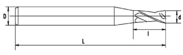 Микрофреза тв.спл. ц/х 0.2x0.4x50 